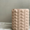 Jarrón rPla impreso 3d_army beige