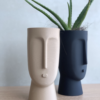 Jarrón de diseño hecho en 3d