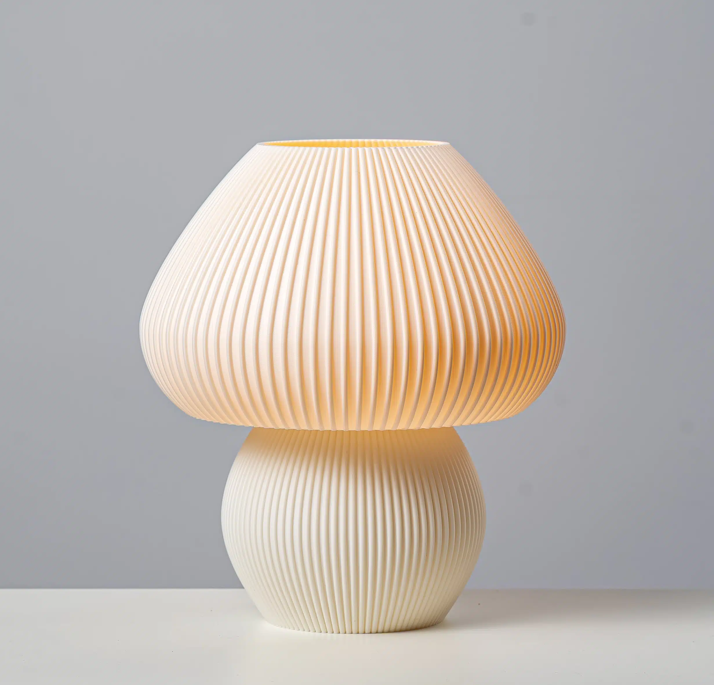 Lámpara de mesa impresa 3d rPLA_aira