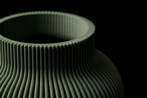 Jarrón diseño Japandi_impresión 3d